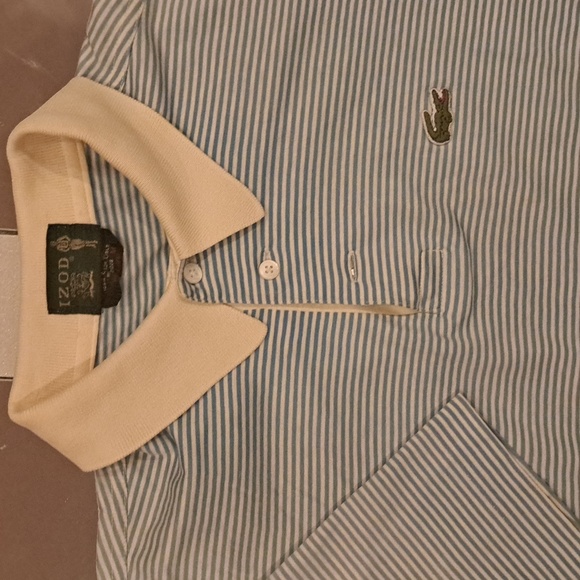 Uber vintage original izos  Lacoste, Size Medium, Lt blue - Picture 1 of 3
